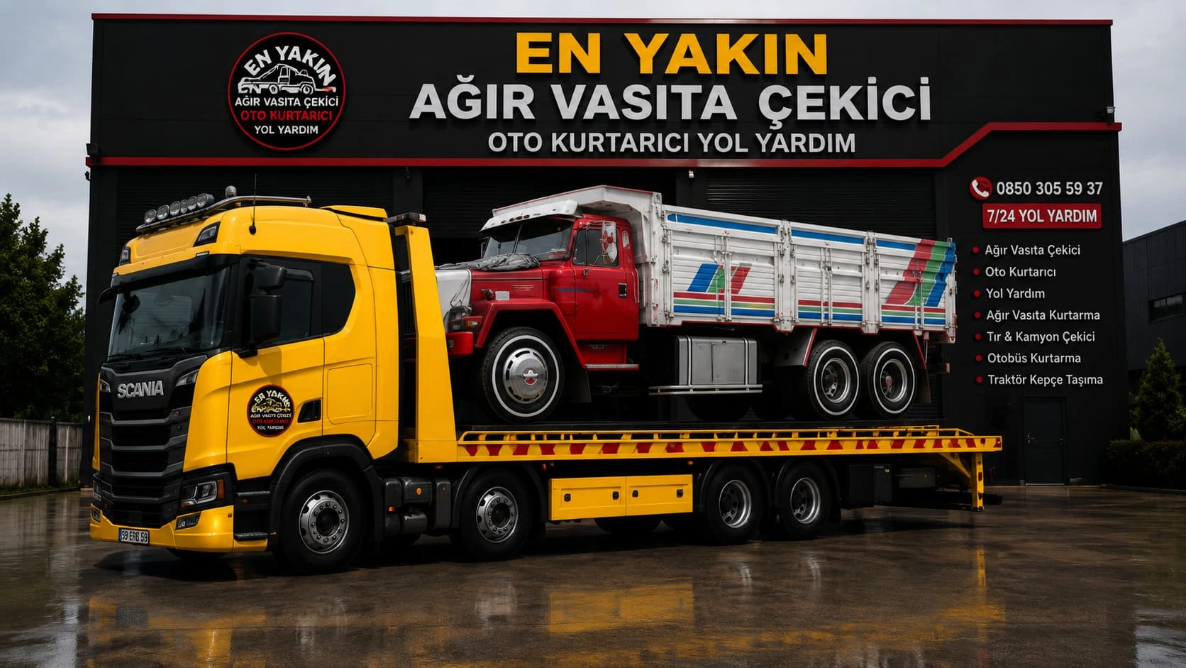 Ağır Ticari Kamyon Çekici